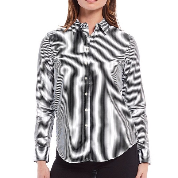 Lauren Ralph Lauren Tops - NWT❣️Lauren Ralph Lauren Button Down Cotton Shirt